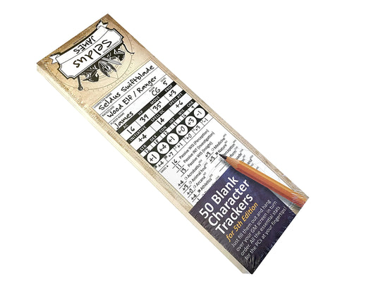 Initiative Stat Cards - DM Essentials for 5E