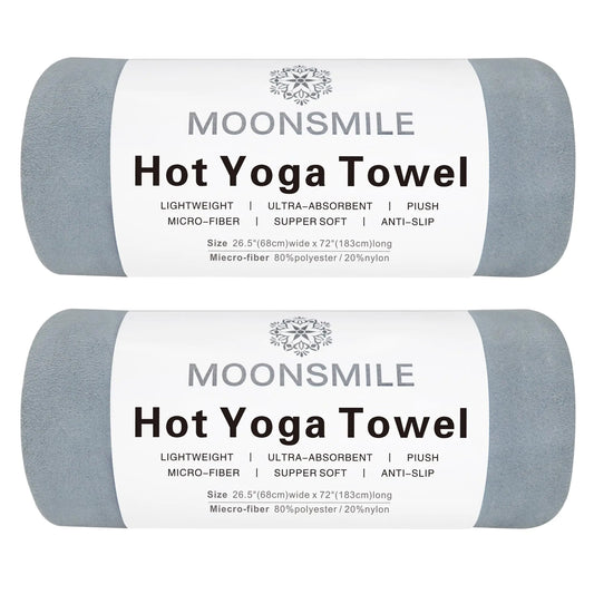ZenFlow 2 Pack Microfiber Yoga Towels