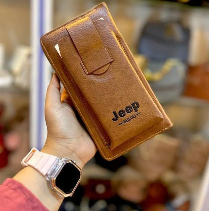 Jeep Unisex PU Leather Wallet