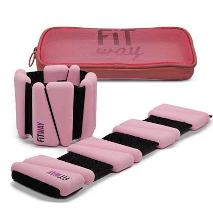 FlexBands 2lb | Adjustable Silicone Weights | Wrist & Ankle Fit