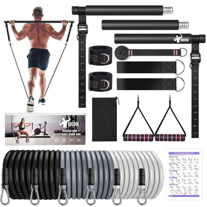 FlexiPilates Resistance Bar Kit